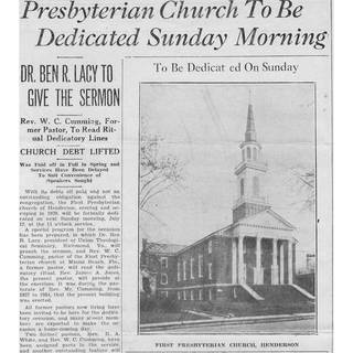 First Presbyterian Church - Henderson, North Carolina