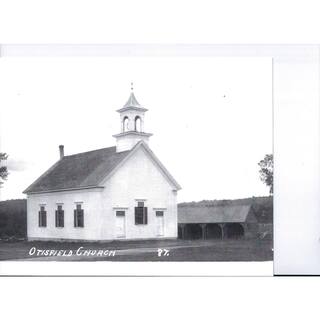 Otisfield Church circa v