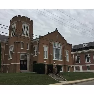 View of Church from Chestnut Avenue