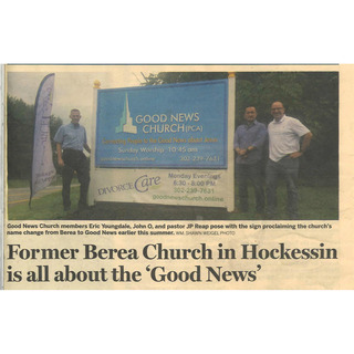 Former Berea Church in Hockessin is all about the 'Good News'