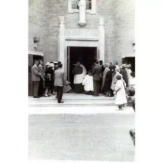 The Official Opening of St Rose Church 1961