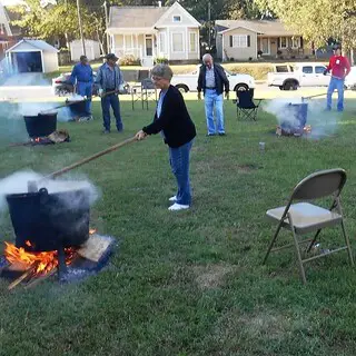 Apple Butter in full swing (2017)