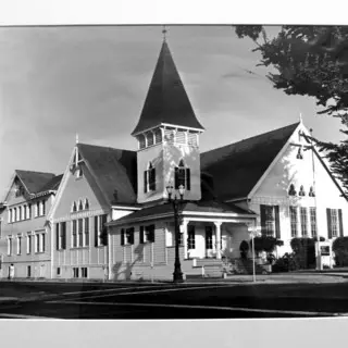 Original Church at 3rd and San Antonio in downtown San Jose