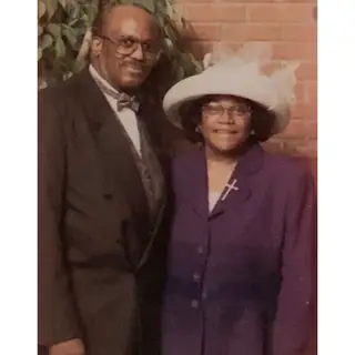 Administrative Assistant Samuel L. Jones and Hattie Mae Jones