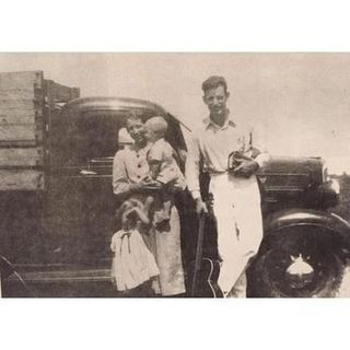 Rev. Herbert 'Smoky' Johnson, his wife Marie and their children in 1936. They pioneered the newly built Bethel Tabernacle church.