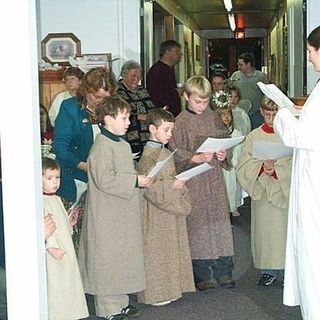 Christmas pageant from the late 1990s