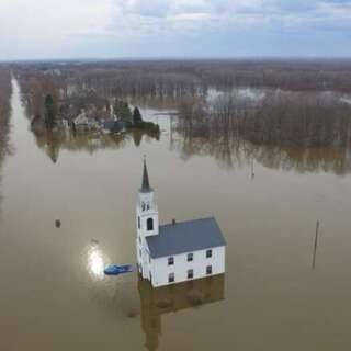 2018 flooding - photo courtesy of CBC/Radio-Canada