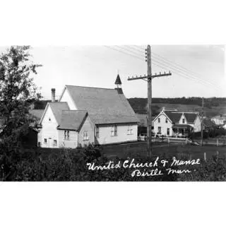 Birtle United Church and Manse Birtle United Church and Manse - photo courtesy of Birdtail Country Museum