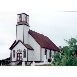 The original United Church in Clarenville located on Church Hill