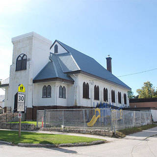 Old church at 1490 Burrows Ave Winnipeg