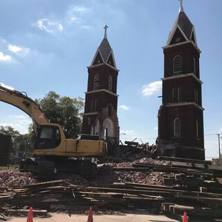 Farewell to old church - October 2017