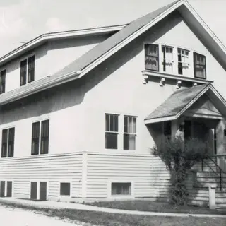 Calvary's First Church Building