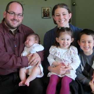 Pastor Andrew Wollitzer and family