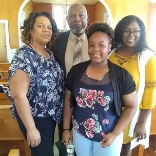 Pastor Henry Alford and family