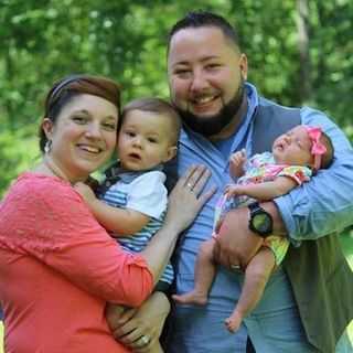 Pastor Josh Koss  and family