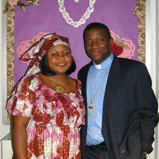 Pastor Moses-Suah Dennis and his wife, Mother Helena Dennis