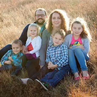 Pastor Nathan Pollock and family