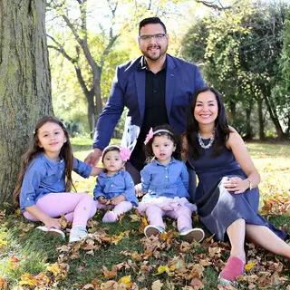 Pastor Daniel Moreno and family