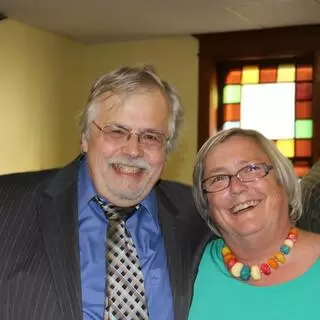 Pastor Anne Gardner and Craig Shaw Gardner