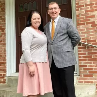 Rev. Brandon Cassell and wife Courtney