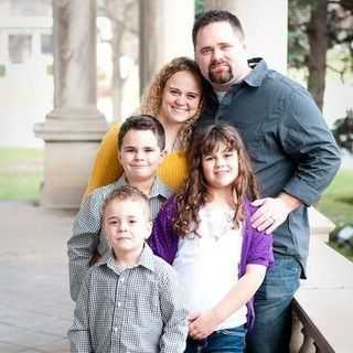 Pastor Todd Benton and family