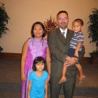 Pastor Rodney Martin and family