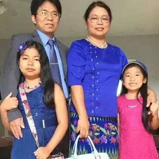 Pastor Timothy Khua Peng and family