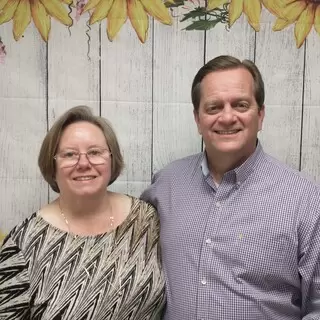 Interim Pastor Marty Harkey and wife Teresa