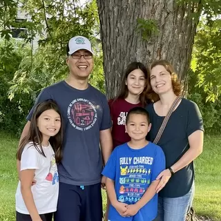 Pastor Sunmin Cho and family