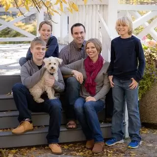 Pastor Rob McDowell and family