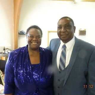 Pastor Mr Festus Kavale and Guest Speaker Rosella